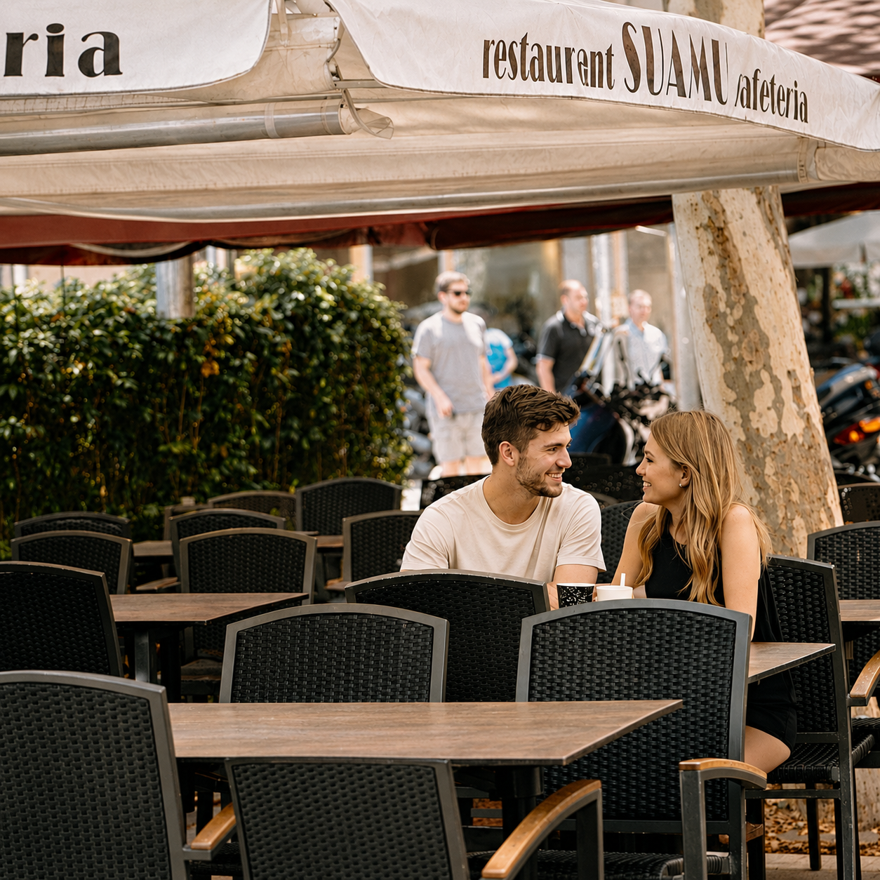 Terraza de Suamu en Barcelona